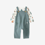 Blue Bear Romper