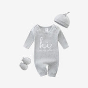 Blue Bear Romper