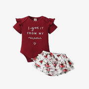 Blue Bear Romper